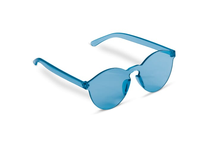 Lunettes de soleil publicitaire - JUNE Bleu clair